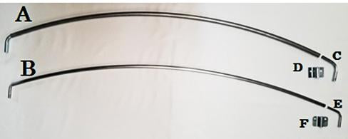 tarp bows Bow Shank