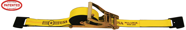 2” x 30’ PATENTED Self Contained Ratchet and Strap Assemly