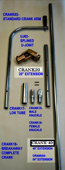 Breaking Crank Assembly Extension